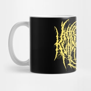 Fashion Jewelry (Bling Bling Yellow) - Death Metal Logo Mug